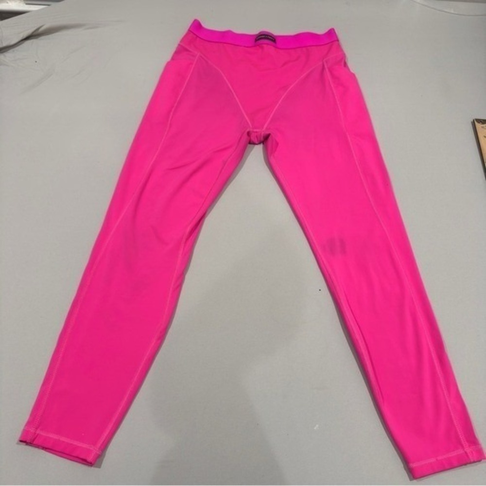 Savage X Fenty Hot Pink High‎ Waisted Athletic Activewear Leggings